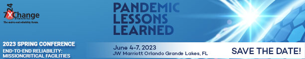 7x24 Exchange - 2023 Spring Conference - PANDEMIC, LESSONS, LEARNED